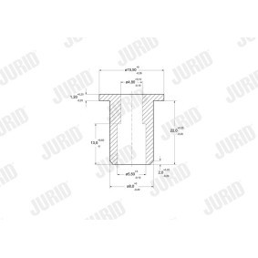 Comprar Juego de accesorios, zapatas de freno de JURID 771229J a bajo precio de 18,17 €