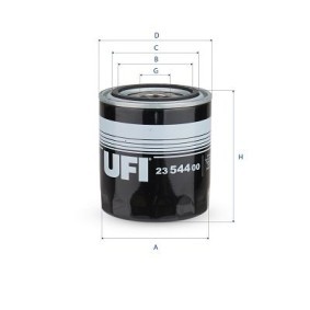 Compre Filtro de aceite de UFI online para XJ Berlina (X300, X330) a precios moderados