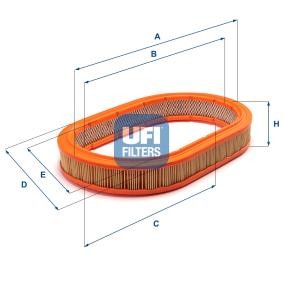Compre Filtro de ar da UFI 27.076.00 a um preço baixo por 13,89 €