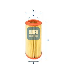 Compre Filtro de ar da UFI 27.257.00 a um preço baixo por 10,08 €