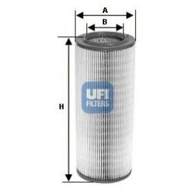 Compre Filtro de ar da UFI 27.400.00 a um preço baixo por 12,11 €