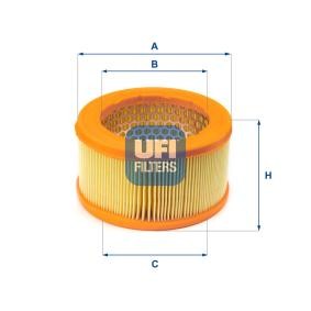 Compre Filtro de ar da UFI 27.707.00 a um preço baixo por 11,13 €