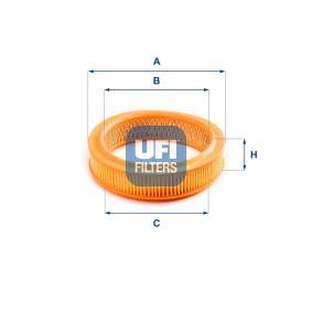Compre Filtro de ar da UFI 27.728.00 a um preço baixo por 7,56 €