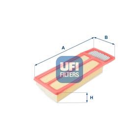 Compre Filtro de ar da UFI 30.081.00 a um preço baixo por 20,28 €