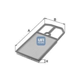Compre Filtro de ar da UFI 30.184.00 a um preço baixo por 11,68 €