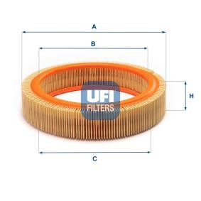 Kjøp Luftfilter av UFI 30.807.00 til den lave prisen 107,72 NOK