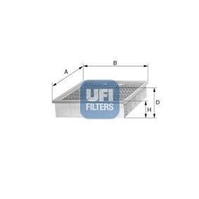 Compre Filtro de ar da UFI 30.893.03 a um preço baixo por 30,32 €