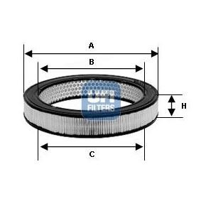 Compre Filtro de ar da UFI 30.943.00 a um preço baixo por 14,25 €