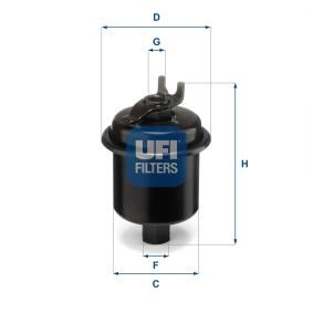 Compre Filtro de combustível da UFI 31.621.00 a um preço baixo por 12,98 €