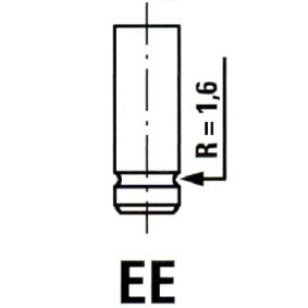 Achetez des Soupape d'échappement IPSA VL017300 à prix pour 9,45 €