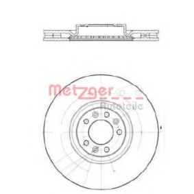 Comprar Disco de freno de METZGER 25259 V a bajo precio de 121,90 €