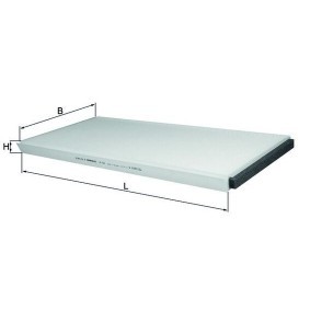 Compre Filtro, ar do habitáculo da MAHLE ORIGINAL LA 62 a um preço baixo por 19,13 €