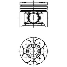 Achetez des Piston KOLBENSCHMIDT 40660610 à prix pour 129,23 €