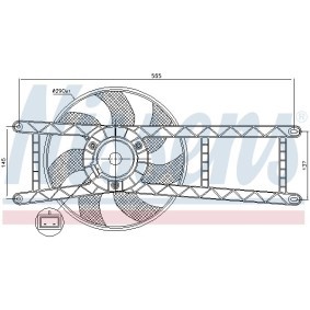 Acquista Intercooler da NISSENS 96677 a buon mercato per soli 285,61 €