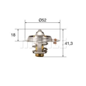 Osta Termostaatti, jäähdytysneste BEHR THERMOT-TRONIK:llä TX 85 82 edullisesti hintaan 35,81 €
