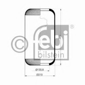 Acquista Soffietto, Sospensione pneumatica da FEBI BILSTEIN 15301 a buon mercato per soli 78,98 €