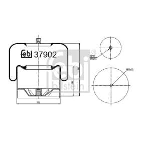 Acquista Soffietto, Sospensione pneumatica da FEBI BILSTEIN 37902 a buon mercato per soli 113,55 €
