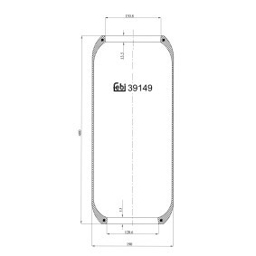 Acquista Soffietto, Sospensione pneumatica da FEBI BILSTEIN 39149 a buon mercato per soli 37,45 €