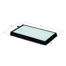 Comprar Filtro de habitáculo de KNECHT LA 80 a bajo precio de 23,56 €
