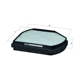 Innenraumfilter von KNECHT LAK 37