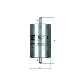 Compre Filtro de combustível da KNECHT KL 9 a um preço baixo por 26,30 €