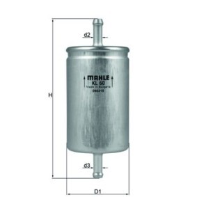 Compre Filtro de combustível da KNECHT KL 60 a um preço baixo por 18,11 €