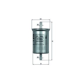 Compre Filtro de combustível da KNECHT KL 146 a um preço baixo por 10,20 €