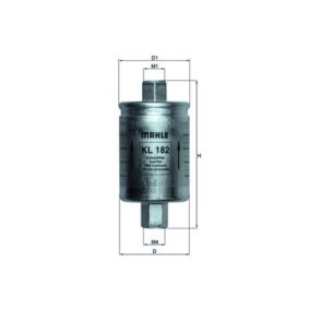 Compre Filtro de combustível da KNECHT KL 182 a um preço baixo por 18,50 €