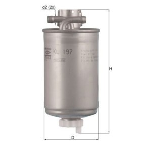 Compre Filtro de combustível da KNECHT KL 197 a um preço baixo por 29,52 €