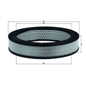 Compre Filtro de ar da KNECHT LX 8 a um preço baixo por 17,40 €