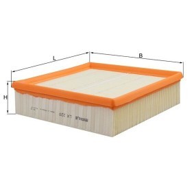 Compre Filtro de ar da KNECHT LX 220 a um preço baixo por 17,78 €