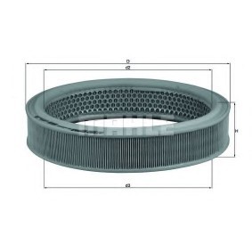 Luftfilter von KNECHT LX 319