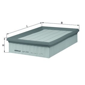 Compre Filtro de ar da KNECHT LX 418 a um preço baixo por 14,87 €