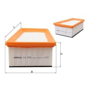 Acquista Filtro aria da KNECHT LX 773 a buon mercato per soli 17,09 €