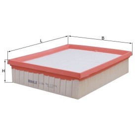 Compre Filtro de ar da KNECHT LX 886 a um preço baixo por 9,18 €