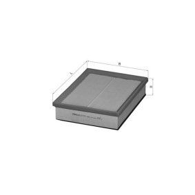 Achetez des Filtre à air KNECHT LX 1078 à prix pour 16,34 €
