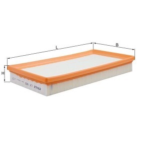 Kjøp Luftfilter av KNECHT LX 1455 til den lave prisen 237,14 NOK