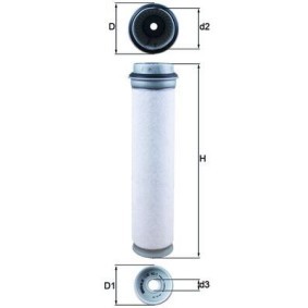 Köp Sekundärluftfilter av KNECHT LXS 40/1 till det låga priset 526,95 kr