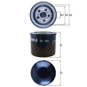 Acquista Filtro olio da KNECHT OC 205 a buon mercato per soli 11,95 €