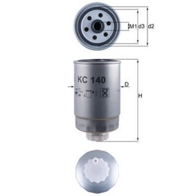 Achetez des Filtre à carburant KNECHT KC 140 à prix pour 13,84 €