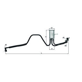 Achetez des Filtre à carburant KNECHT KL 544 à prix pour 41,78 €