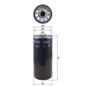 Compre Filtro de combustível da KNECHT KC 300 a um preço baixo por 34,62 €