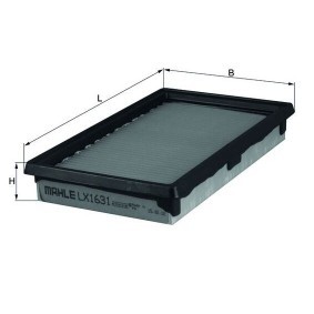 Compre Filtro de ar da KNECHT LX 1631 a um preço baixo por 14,56 €