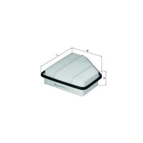 Kjøp Luftfilter av KNECHT LX 2864 til den lave prisen 312,09 NOK