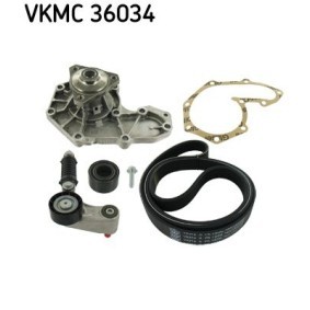 Comprar Bomba de agua + kit de correa poli V de SKF VKMC 36034 a bajo precio de 596,97 €