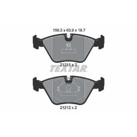 Compre Pastilhas de travão da TEXTAR 2121102 a um preço baixo por 96,85 €
