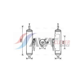 Achetez des Radiateur du moteur AVA COOLING SYSTEMS FT2400 à prix pour 87,18 €