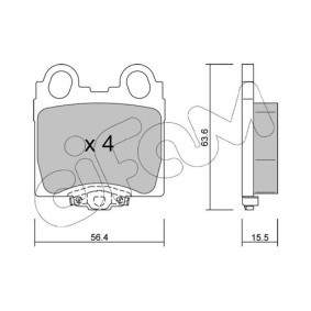 Kupplungsnehmerzylinder 404-050 für AUDI
