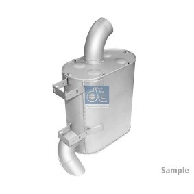 Mittel- / Endschalldämpfer von DT Spare Parts 6.37027