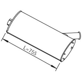 Endschalldämpfer von DINEX günstig für 824,95 €